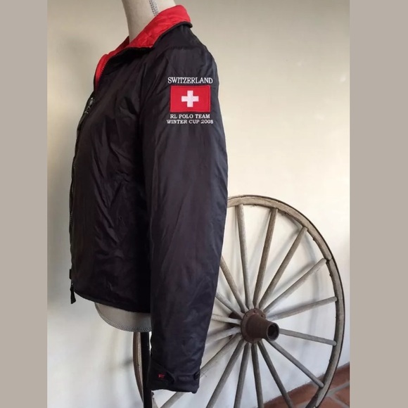 RALPH LAUREN Rare Reversible Equestrian Jacket S/M - Picture 8 of 12